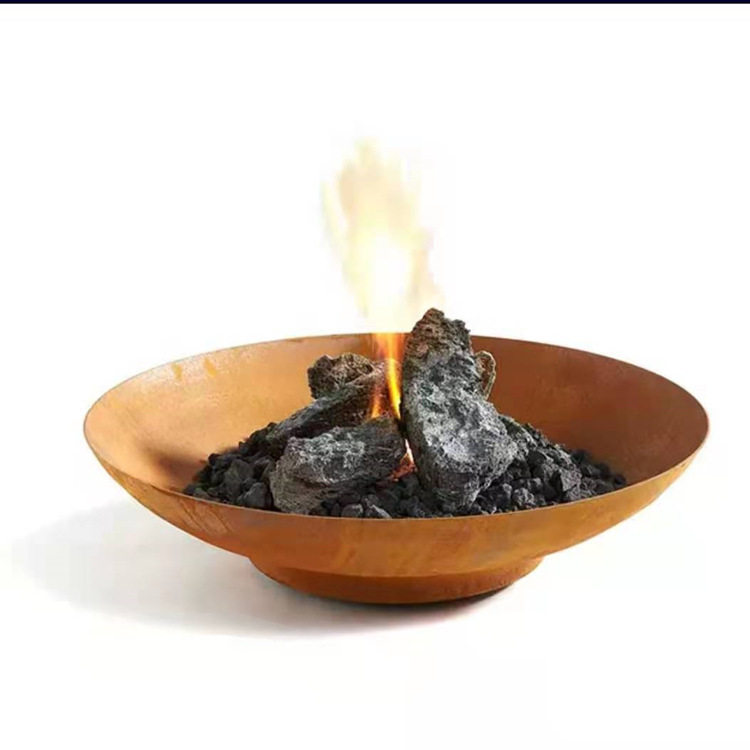 Fire Pit Bowl - Fogueira de Aço Corten 60CM/80CM/100CM para