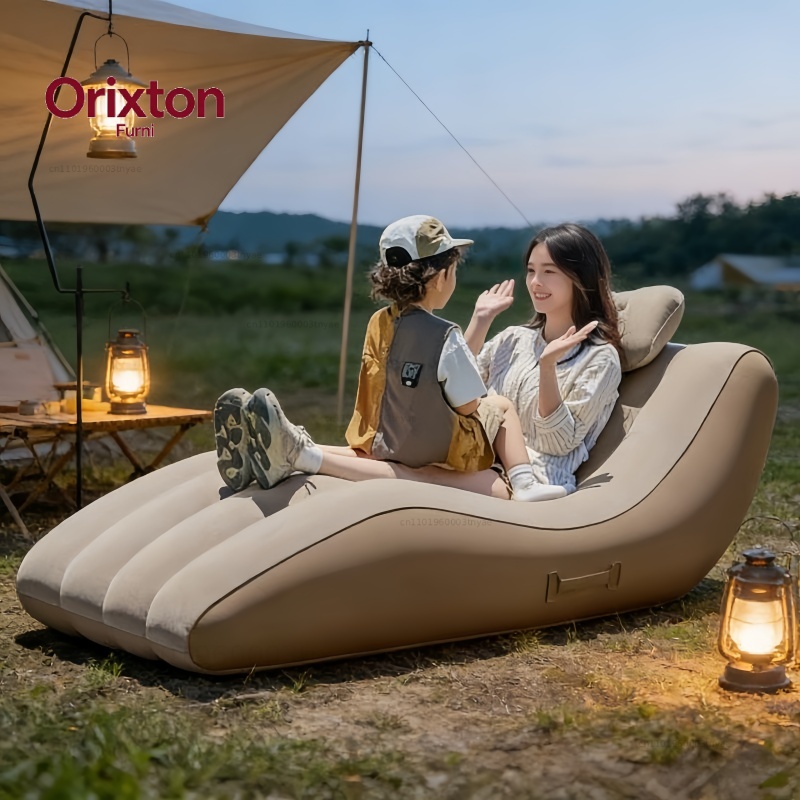 Outdoor Furniture Pillows - Cadeira Inflável Portátil para Exterior -