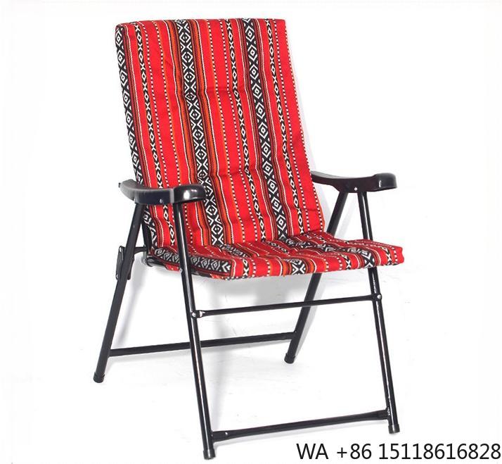 Outdoor Furniture Recliner Set - Cadeira de Camping Portátil Dobrável de