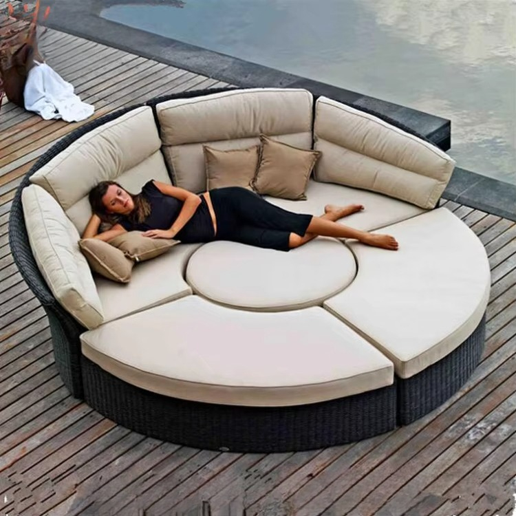 Outdoor Furniture Luxury - Móveis de jardim de luxo, espreguiçadeira