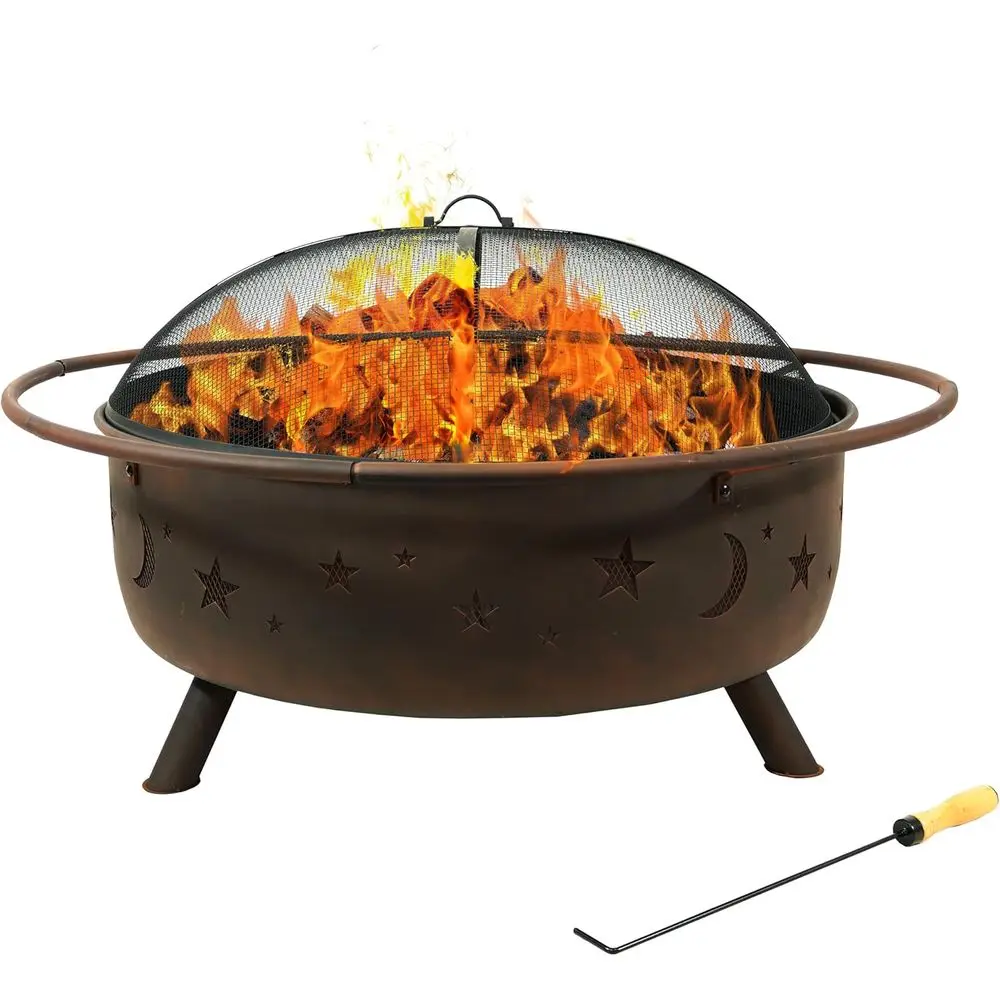 Fire Pit Bowl - Fogueira Externa a Lenha de 42