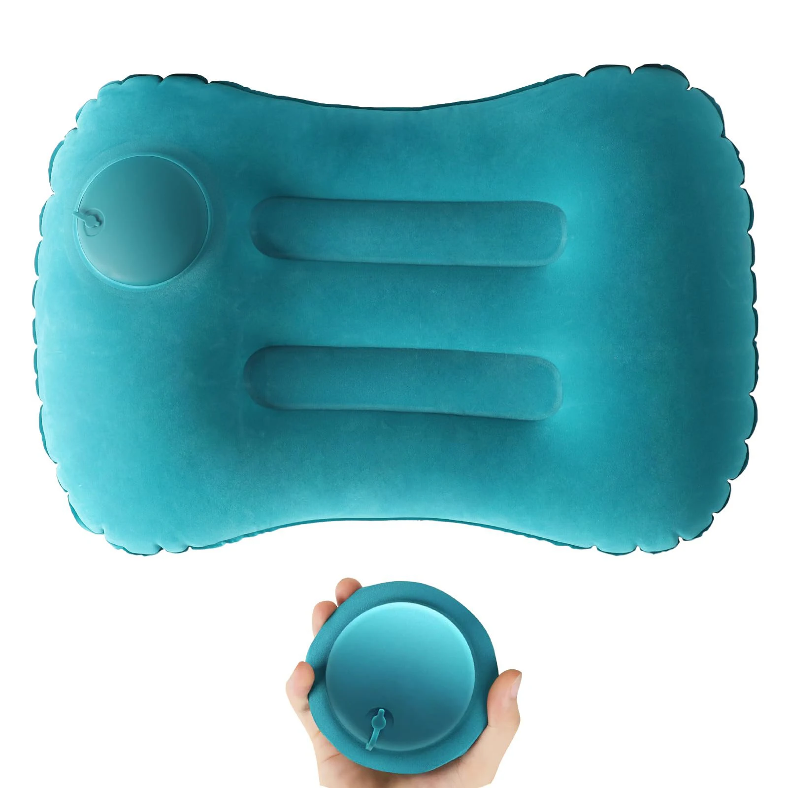 Outdoor Furniture Pillows - Travesseiro inflável confortável portátil, travesseiro de