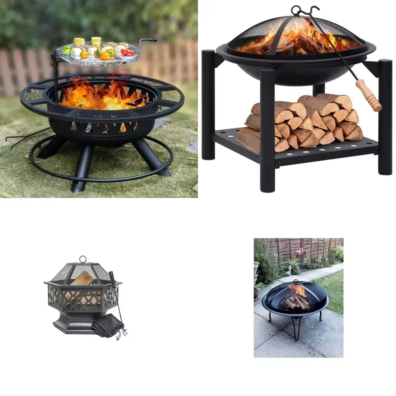 Fire Pit Bowl - Lançamento 2026: Braseiro de Ferro para