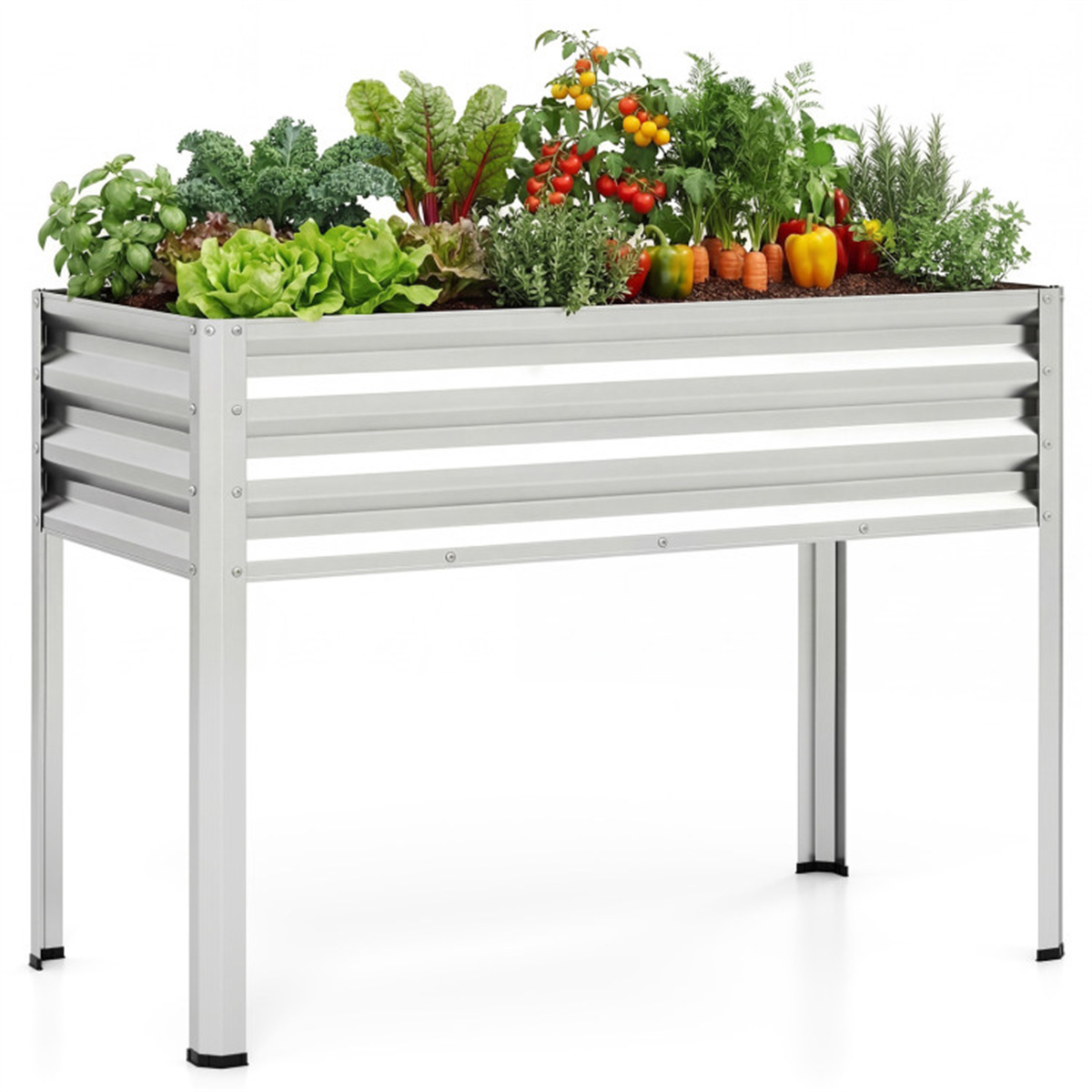 Planter Raised Metal - Canteiro Elevado de 44 polegadas com