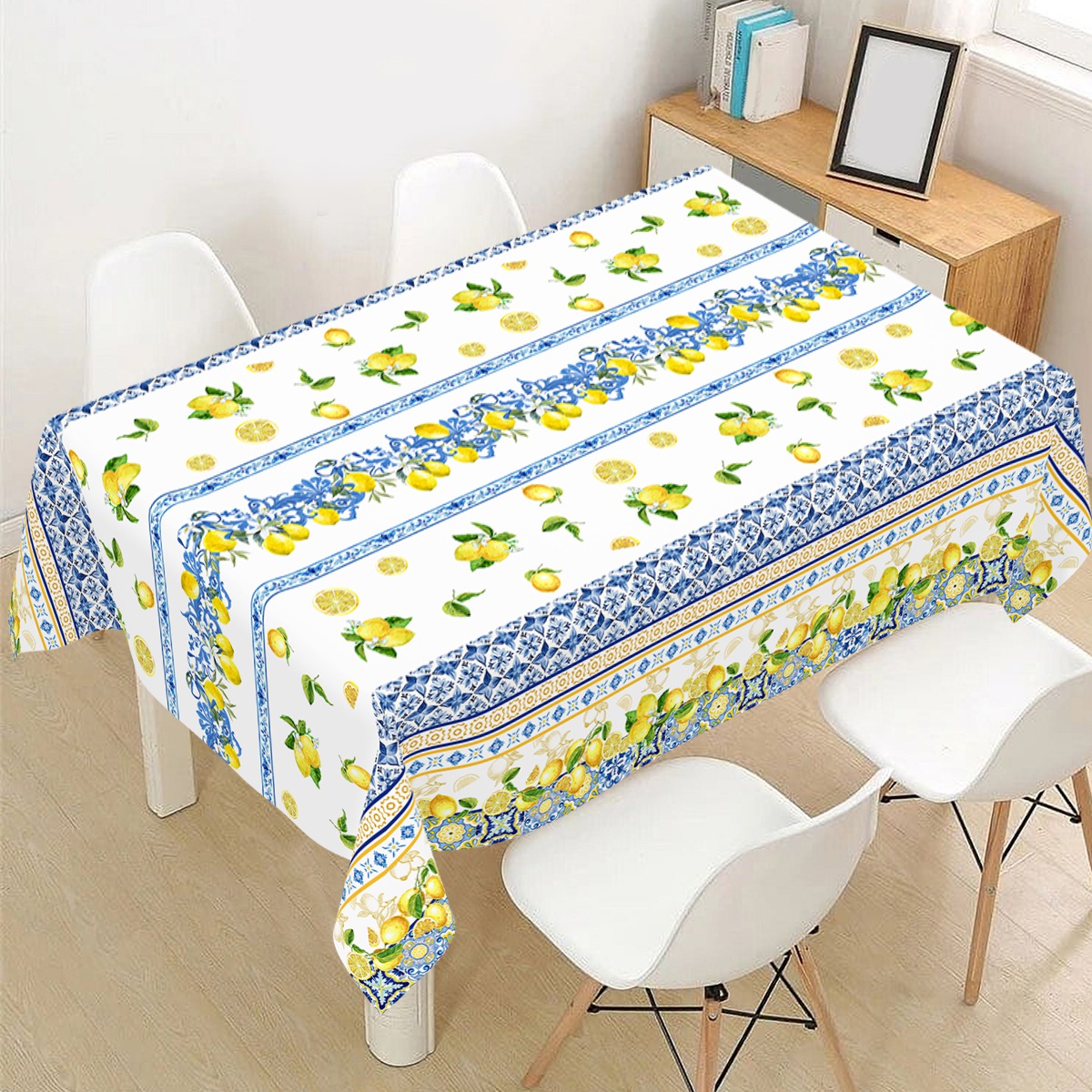 Outdoor Furniture Yellow - Toalha de Mesa Descartável Retangular Amarela
