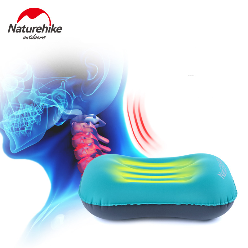 Naturehike travesseiros infláv - Outdoor Furniture Pillows avaliação e preço