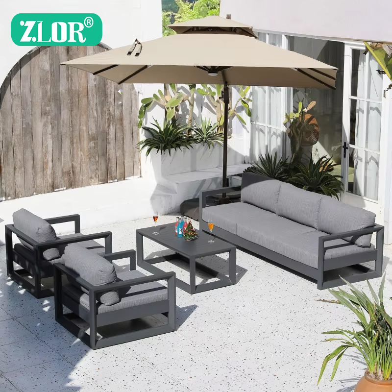 Conjuntos de Sofás de Alumínio - Outdoor Furniture Luxury avaliação e preço