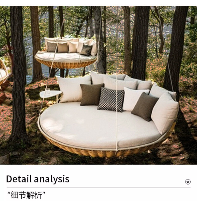 Cama de villa ao ar livre pers - Outdoor Furniture Recliner Set avaliação e preço