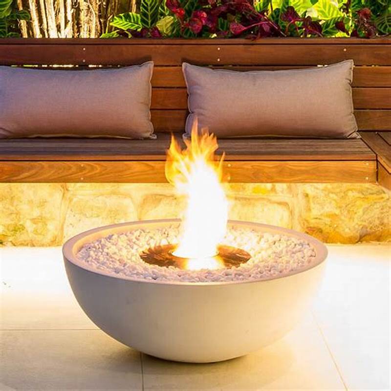 Piscinas Tigela de fogo ao ar  - Fire Pit Bowl avaliação e preço