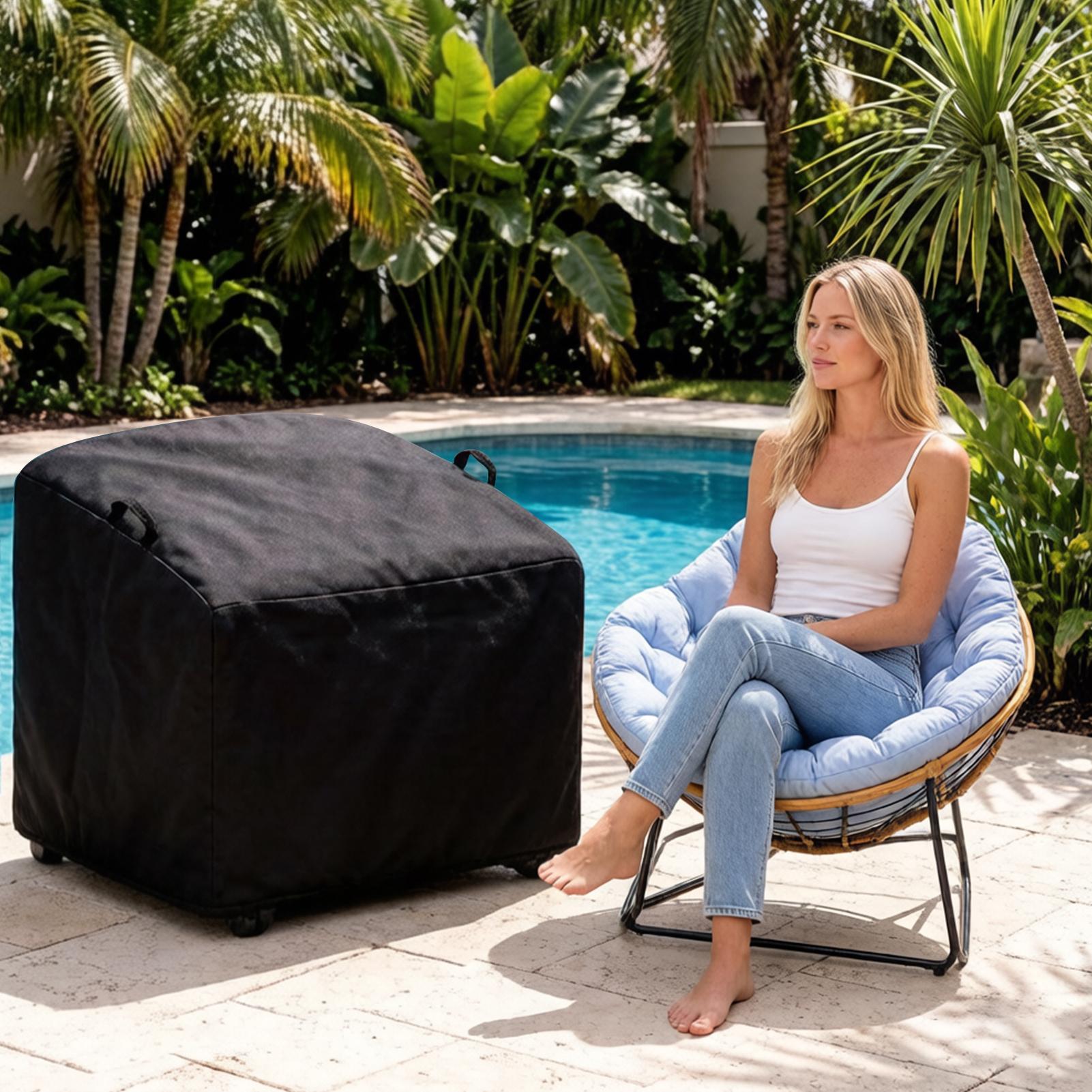 Capas para cadeiras de balanço - Rattan Lounge Set avaliação e preço