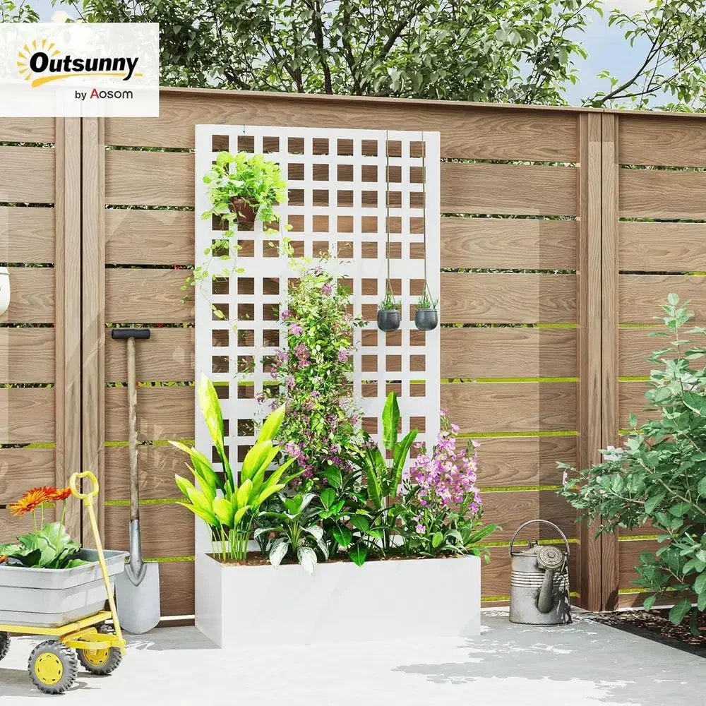 Canteiro Elevado com Treliça,  - Planter Raised Metal avaliação e preço