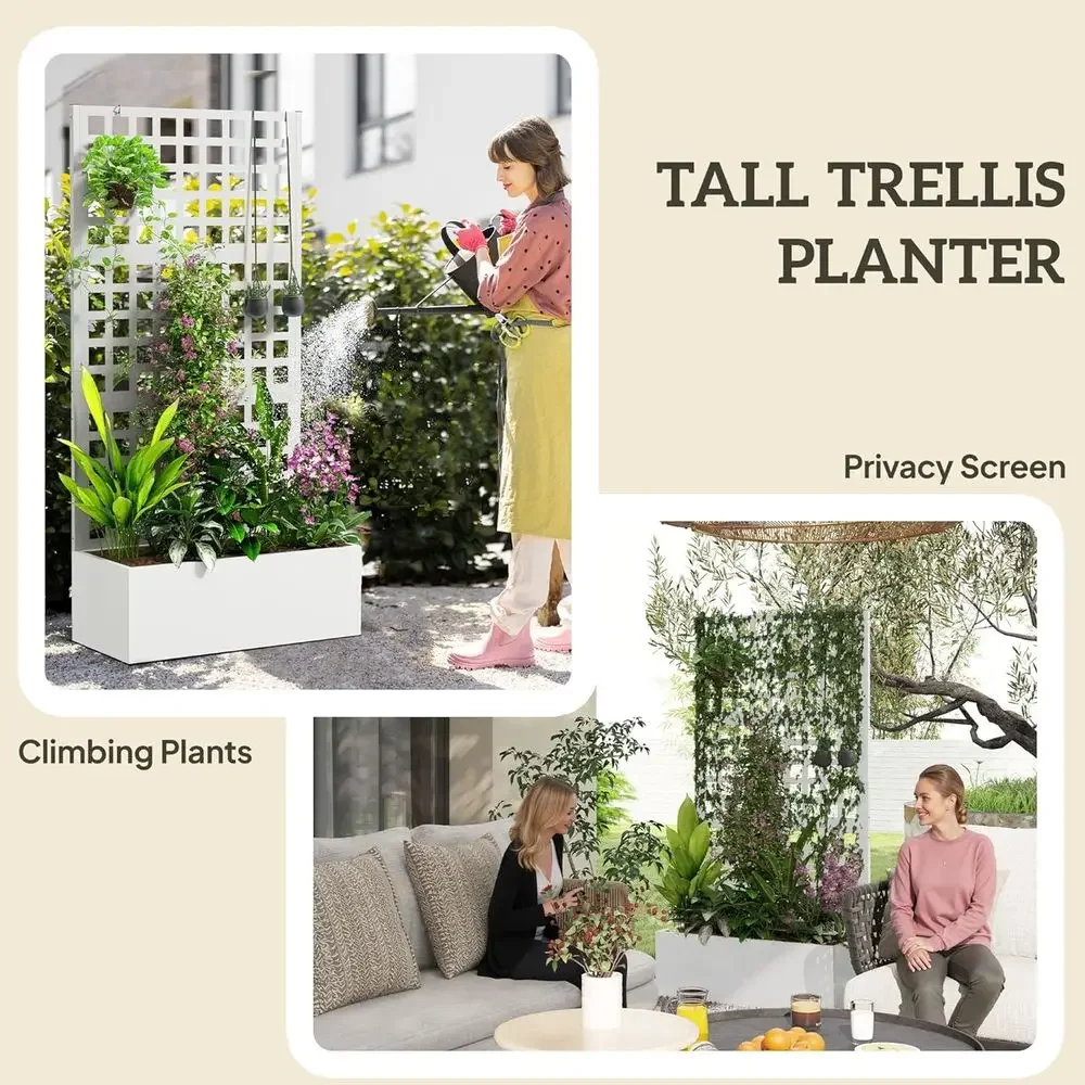 Canteiro Elevado com Treliça,  - Planter Raised Metal avaliação e preço