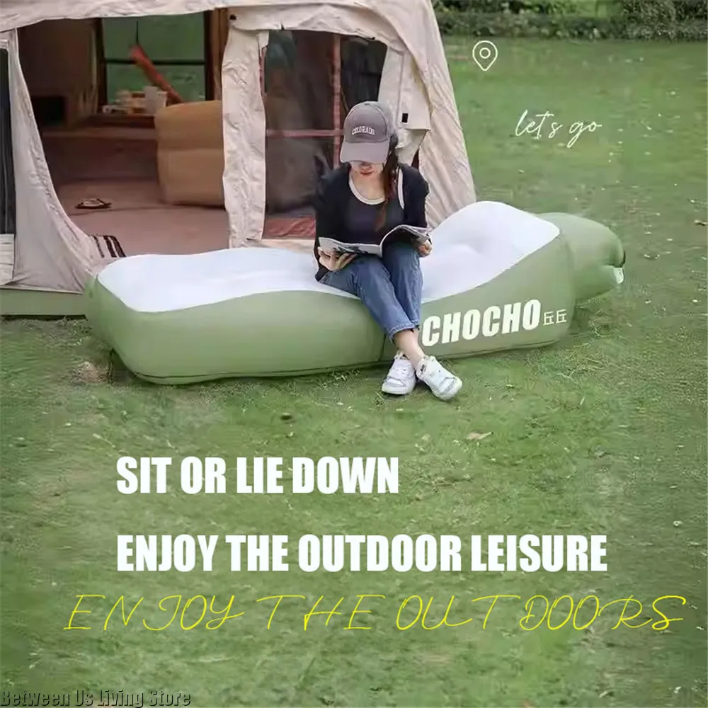 Sofá-cama inflável de luxo – d - Outdoor Furniture Luxury avaliação e preço