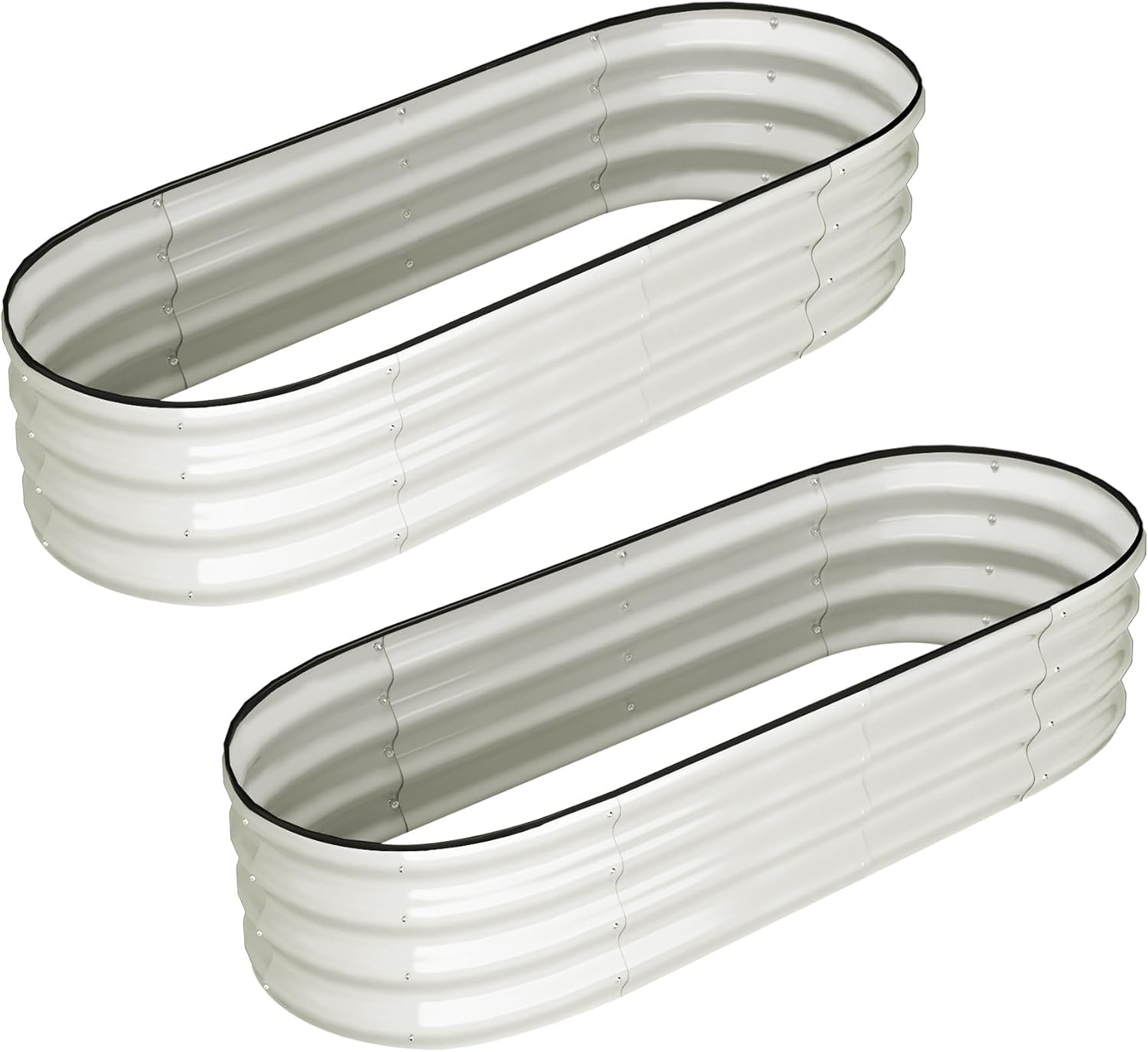 Tacleekii 6X3X1FT Canteiros El - Planter Raised Metal avaliação e preço