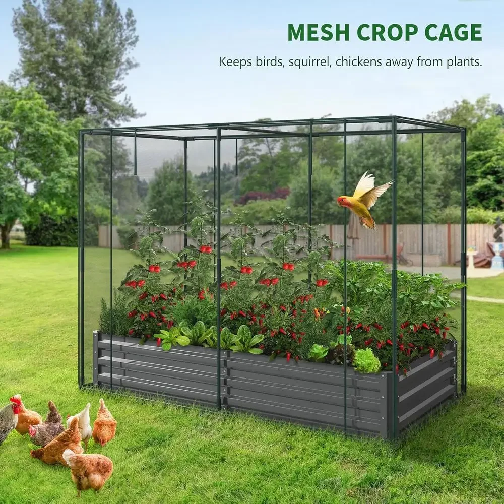 Canteiro Elevado com Vaso de M - Planter Raised Metal avaliação e preço