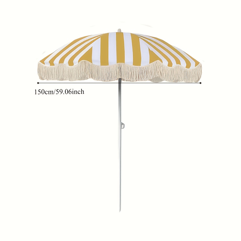 Guarda-sol decorativo com fran - Outdoor Furniture Yellow avaliação e preço