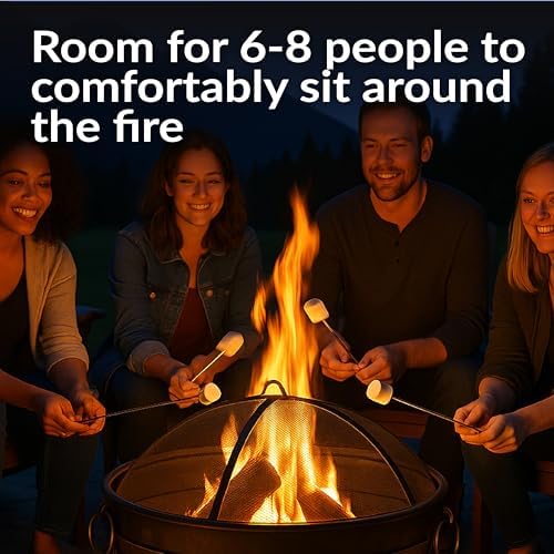 Fogueira Grande de Aço de 34 P - Fire Pit Bowl avaliação e preço