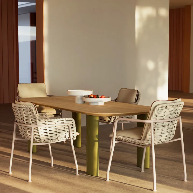 Conjunto de Mesa e Cadeiras de - Outdoor Furniture Hotel avaliação e preço