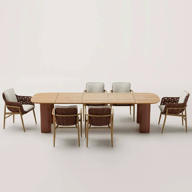 Conjunto de Mesa e Cadeiras de - Outdoor Furniture Hotel avaliação e preço