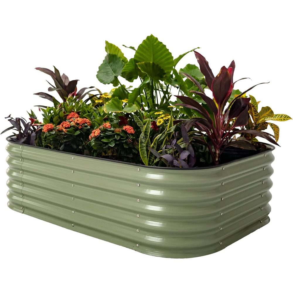 Vego garden Kits de Canteiros  - Planter Raised Metal avaliação e preço