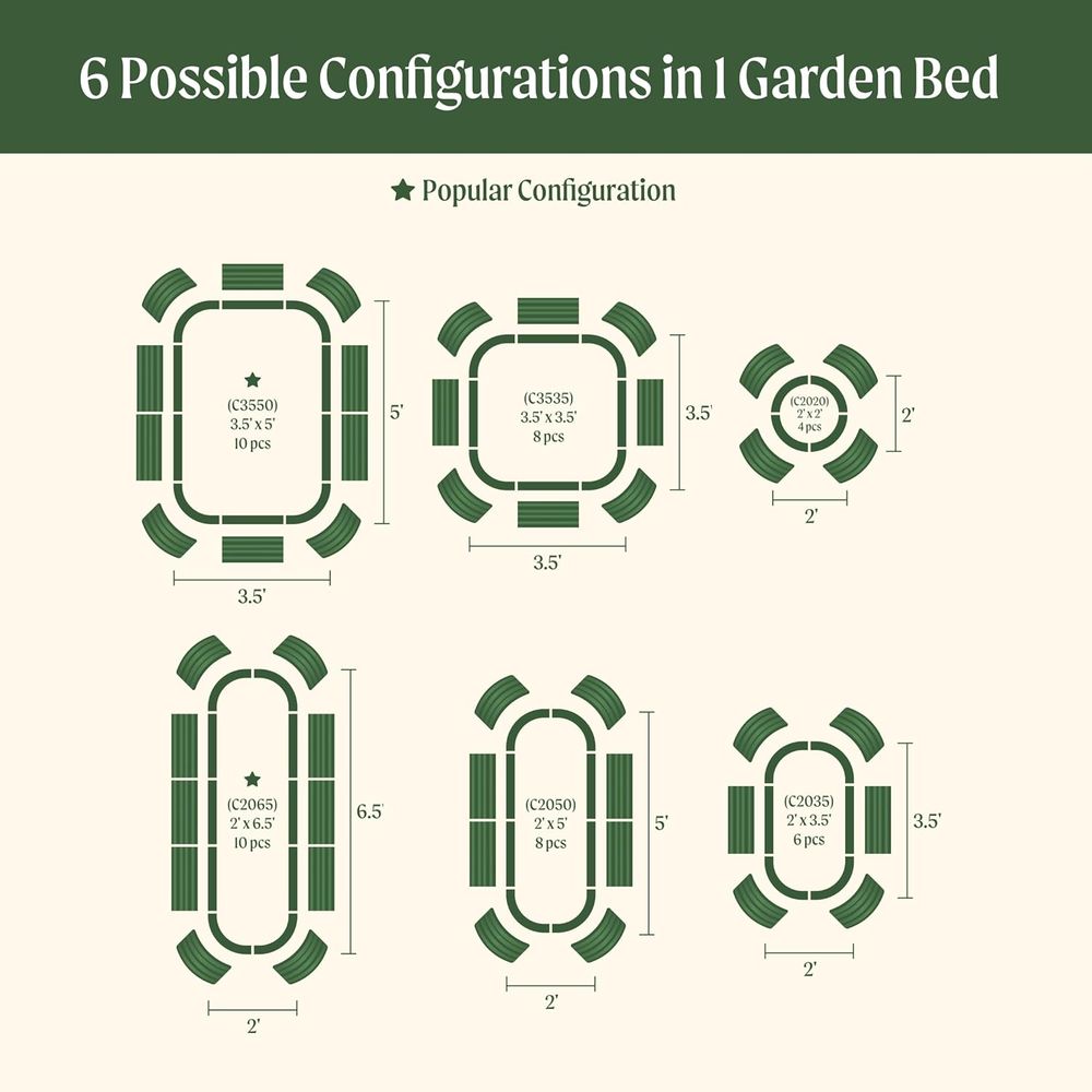 Vego garden Kits de Canteiros  - Planter Raised Metal avaliação e preço
