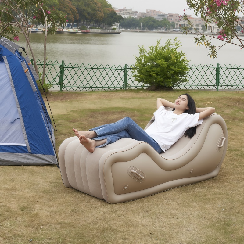 Cadeira Inflável em Forma de S - Outdoor Furniture Material avaliação e preço