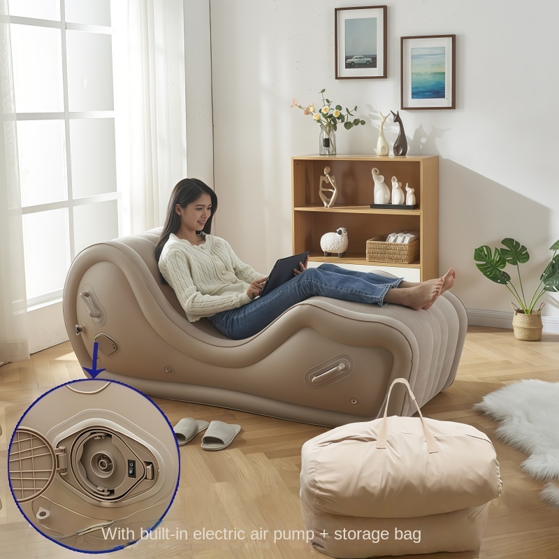 Cadeira Inflável em Forma de S - Outdoor Furniture Material avaliação e preço