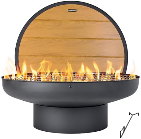 Mesa de Fogueira de 32 polegad - Fire Pit Bowl avaliação e preço