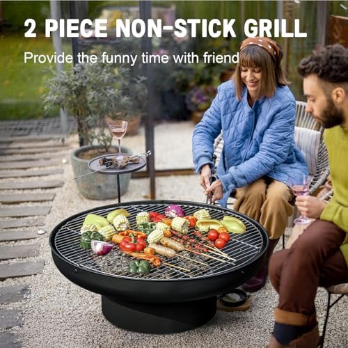Mesa de Fogueira de 32 polegad - Fire Pit Bowl avaliação e preço