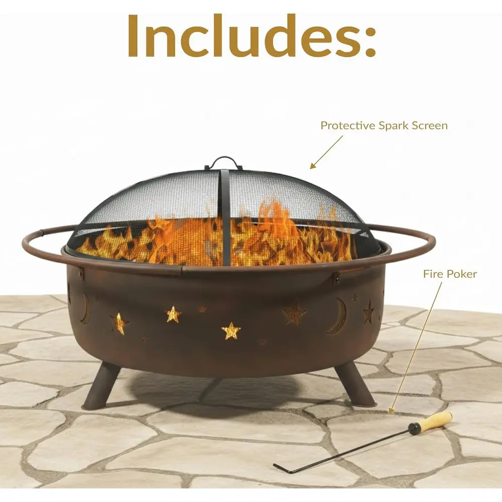 Fogueira Externa a Lenha de 42 - Fire Pit Bowl avaliação e preço