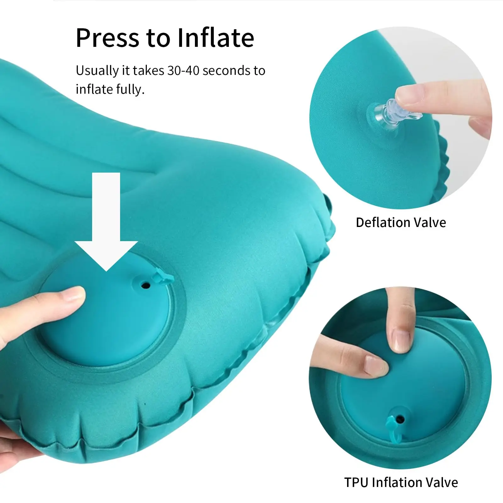 Travesseiro inflável confortáv - Outdoor Furniture Pillows avaliação e preço