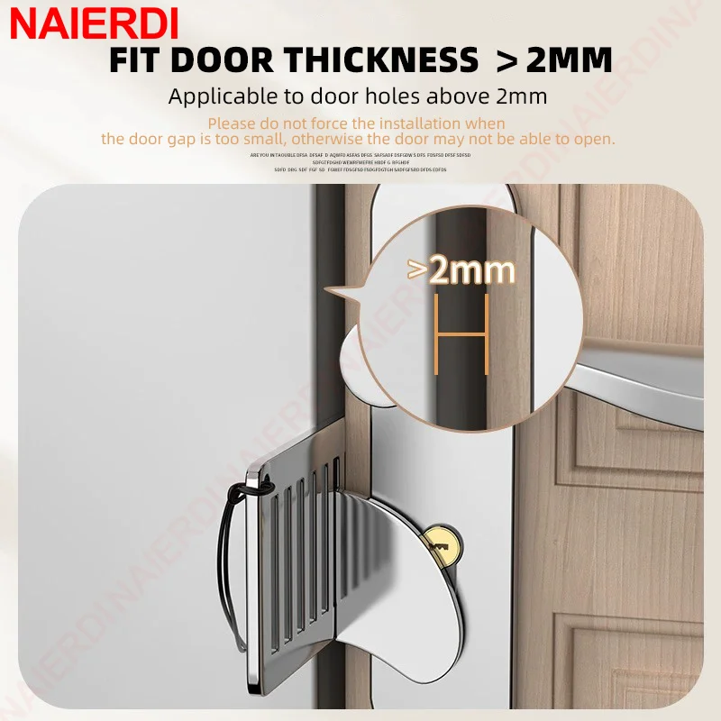 NAIERDI Fechadura de porta por - Outdoor Furniture Hotel avaliação e preço
