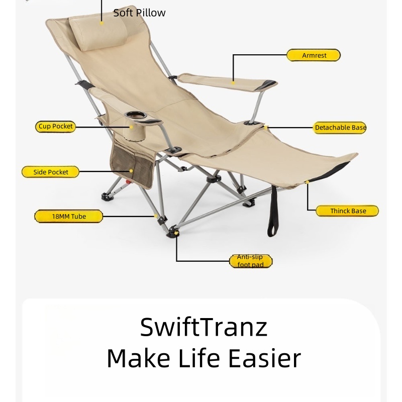 Cadeira de Camping Portátil Sw - Outdoor Furniture Recliner Set avaliação e preço