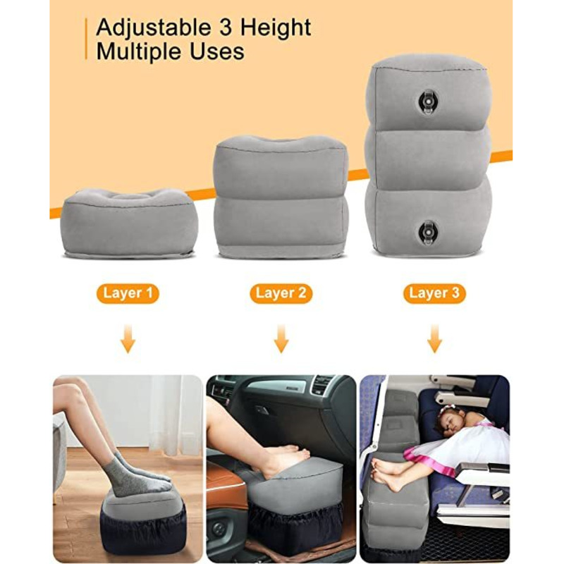 Descanso inflável do pé para o - Outdoor Furniture Pillows avaliação e preço