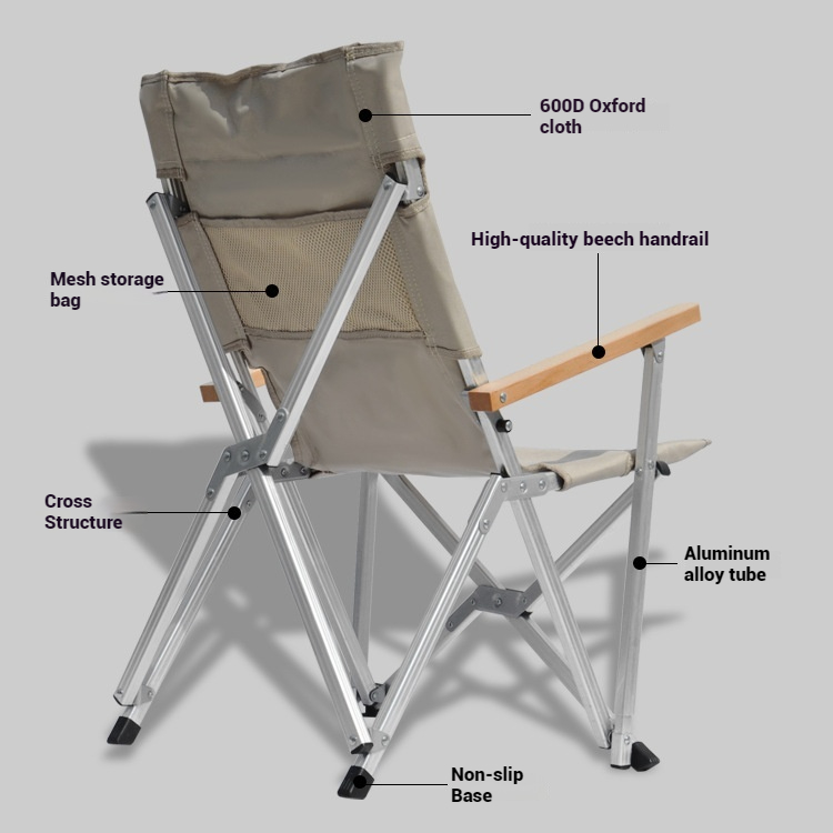 Cadeira de Camping Leve em Alu - Outdoor Furniture Recliner Set avaliação e preço